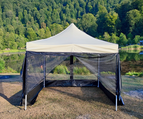 3*3 m 35 mm Altıgen Profil Gazebo Sineklik
