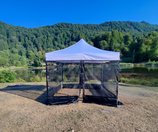 3*3 m 35 mm Altıgen Profil Gazebo Sineklik